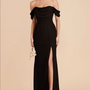 Birdy Grey Mira Dress Chiffon Black